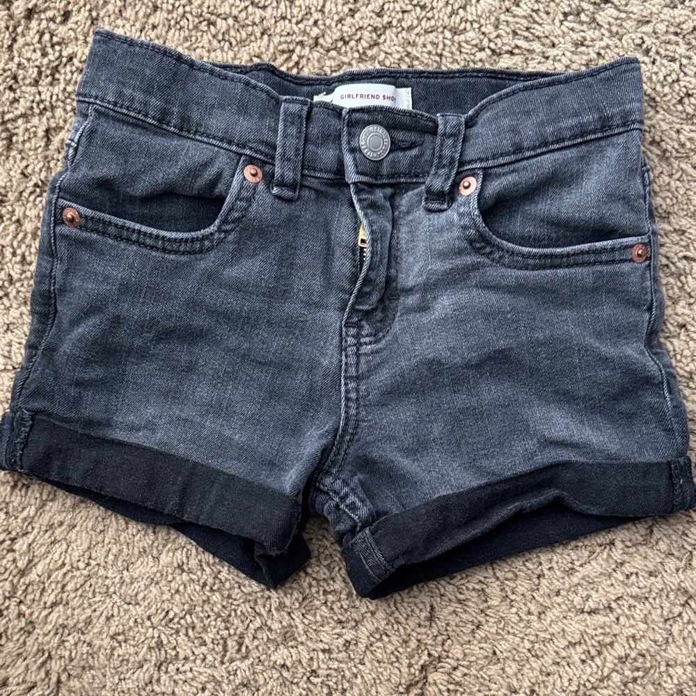 Levi's Dark Gray Jean Shorts